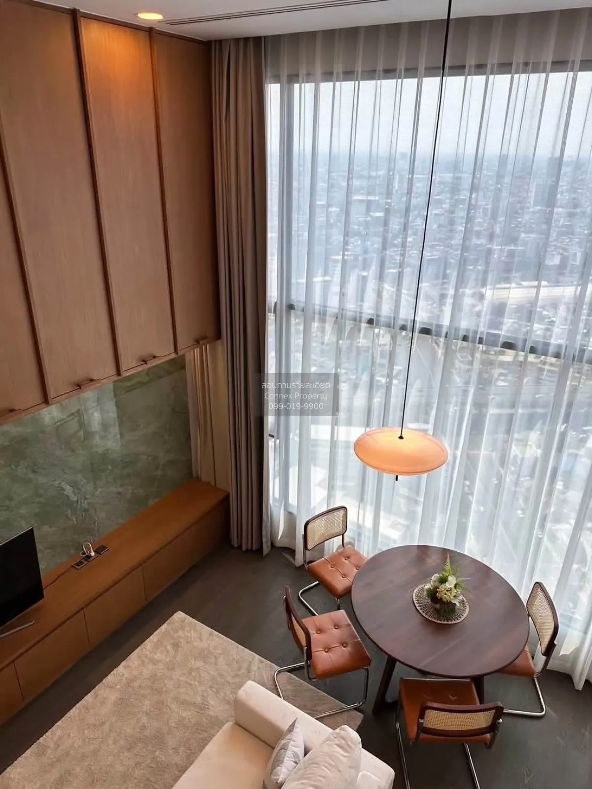 For Sale Condo , Park Origin Chula-Samyan , Duplex , nice view ,  3