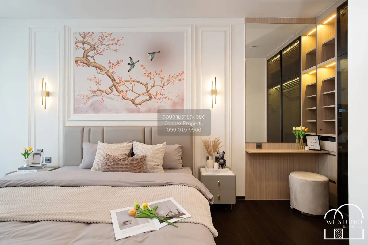 For Rent Condo , The Line Ratchathewi , high floor , corner unit  2