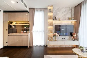 For Rent Condo , The Line Ratchathewi , high floor , corner unit , newly renovated , BTS-Ratchathewi , Thanon Phetchaburi , Rat Thewi , Bangkok , CX-183141