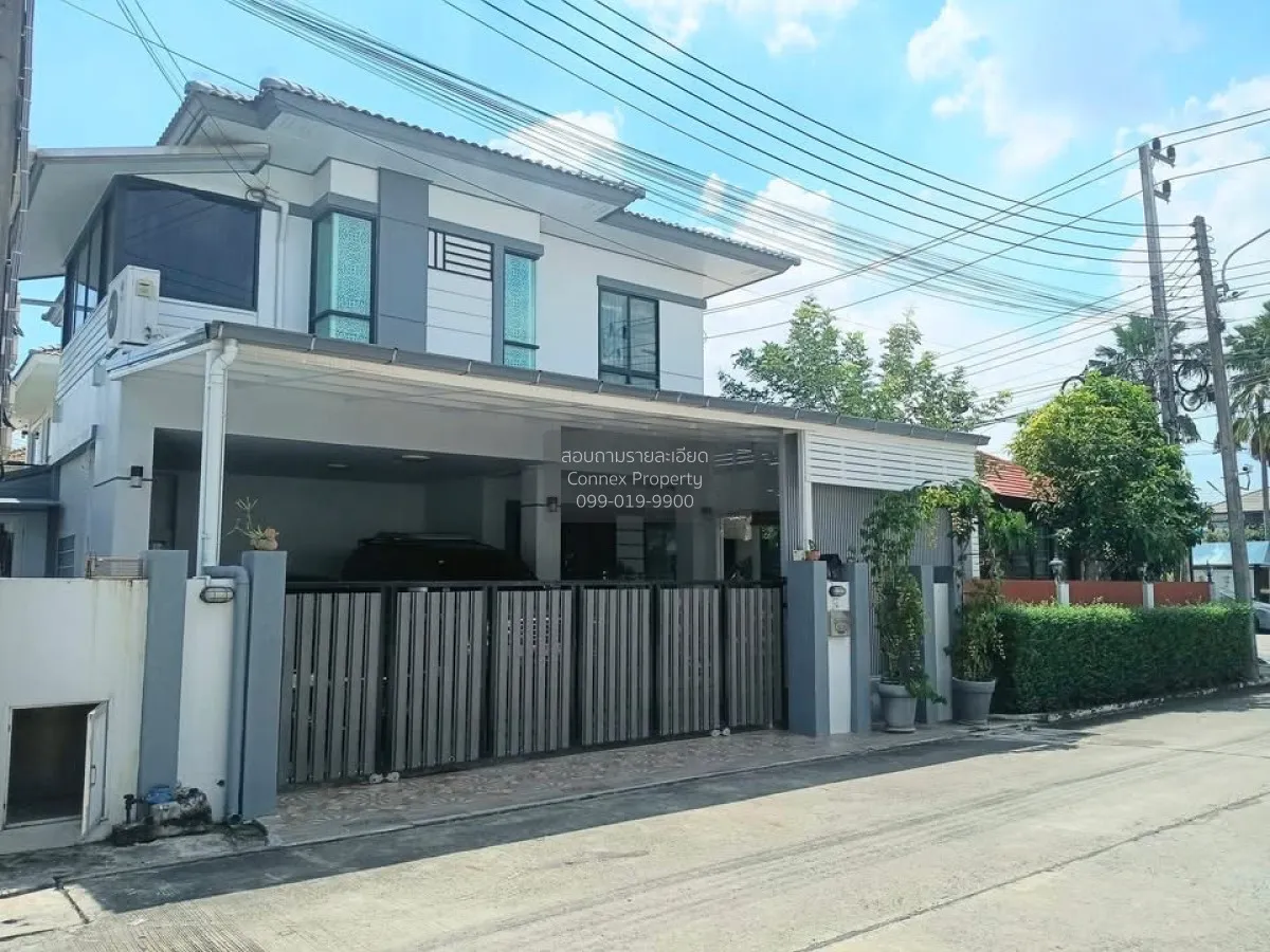 ขายบ้าน  บ้านฟ้าปิยรมย์ นอร์เดิร์น ลำลูกกา คลอง 6 ห้องมุม หน้ากว้ 2