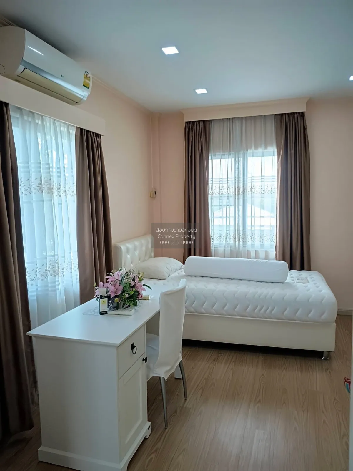 ขายบ้าน  บ้านฟ้าปิยรมย์ นอร์เดิร์น ลำลูกกา คลอง 6 ห้องมุม หน้ากว้