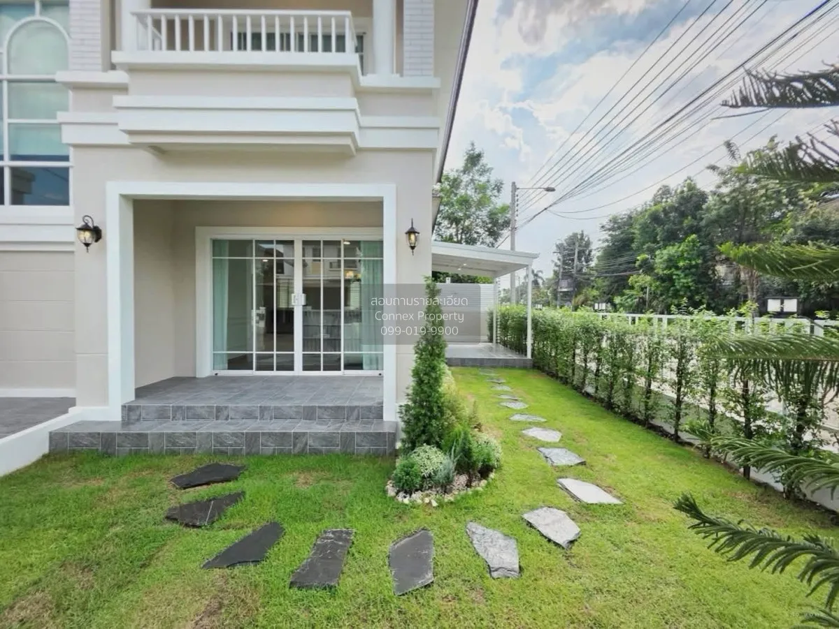 ขายบ้าน  ภัสสร 19 วัชรพล-วงแหวน ห้องมุม รีโนเวทใหม่ ออเงิน เขต สา 3