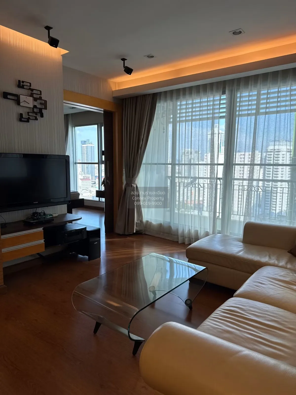 For Rent Condo , The Address Siam , nice view , high floor , BTS- 4