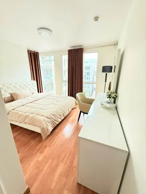For Rent Condo , IVY Ratchada , corner unit , MRT-Sutthisan , Huai Khwang , Huai Khwang , Bangkok , CX-183812