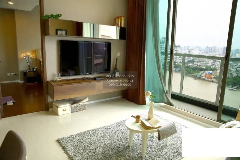 FOR RENT condo , Menam Residences , BTS-Saphan Taksin , Wat Phray 2