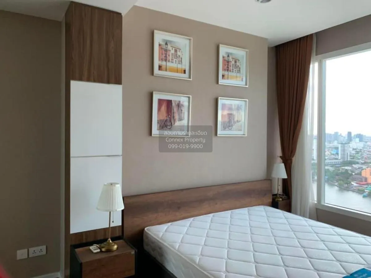 FOR RENT condo , Menam Residences , high floor , river view , BTS