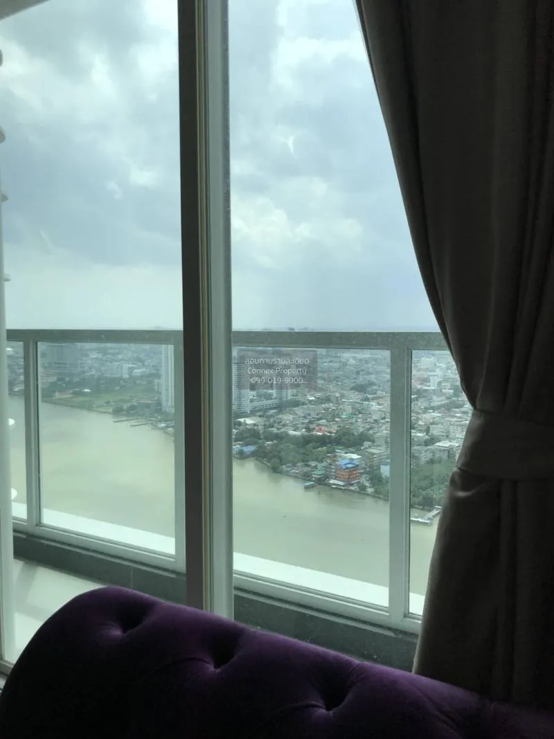 FOR RENT condo , Menam Residences , BTS-Saphan Taksin , Wat Phray