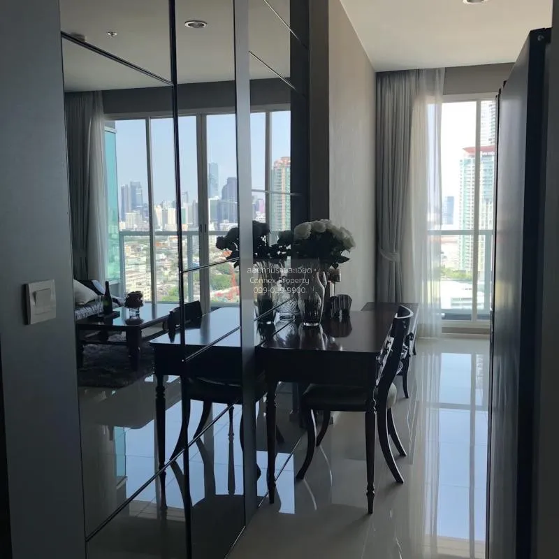 FOR SALE condo , Menam Residences , BTS-Saphan Taksin , Wat Phray 4