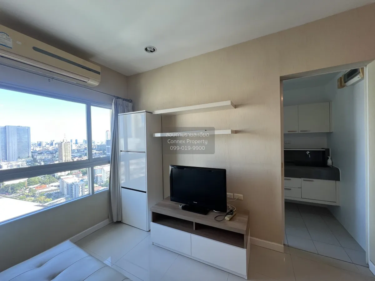 FOR RENT condo , Q House Sathorn , high floor , BTS-Krung Thon Bu