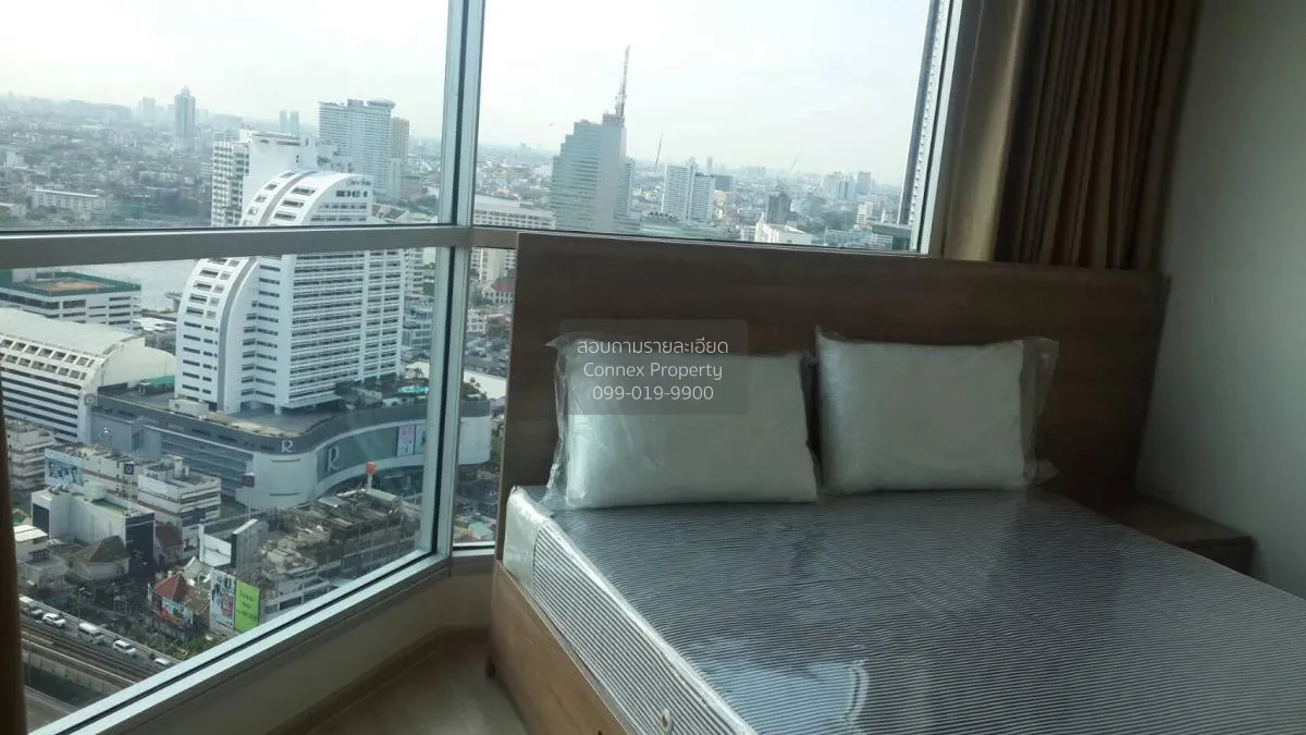 FOR RENT condo , Rhythm Sathorn , nice view , river view , BTS-Sa
