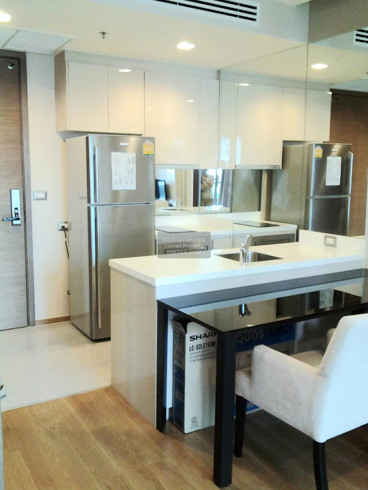 FOR RENT condo , The Address Sathorn , BTS-Saint Louis , Silom ,  3