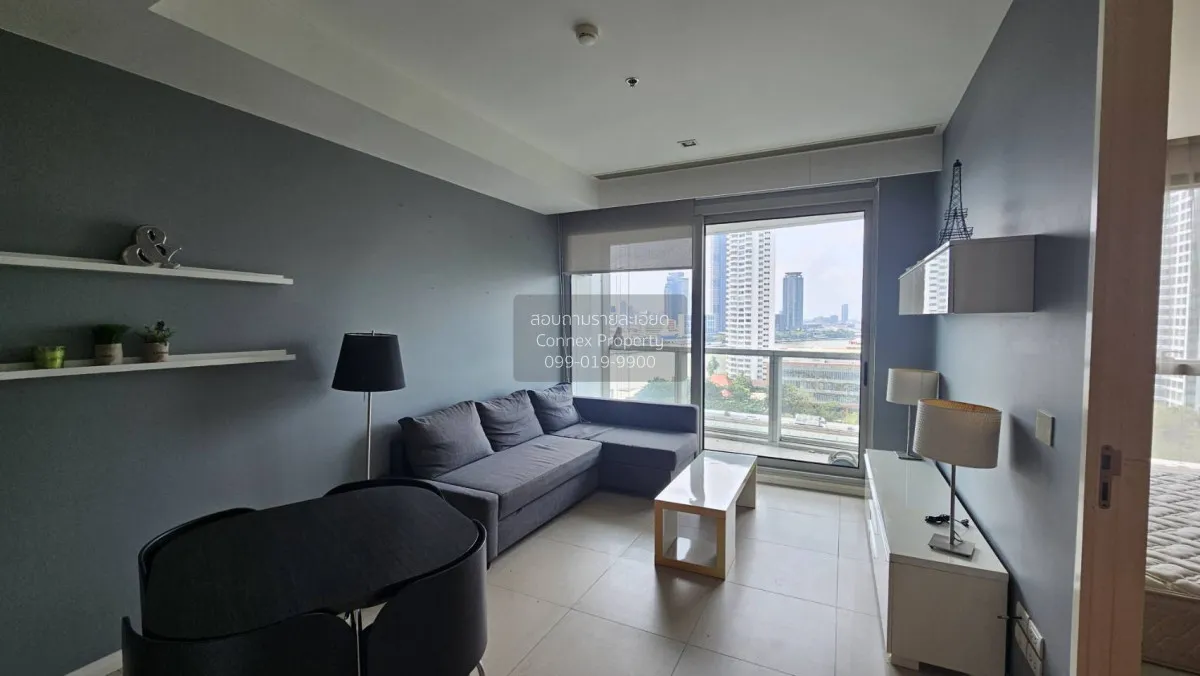 เช่าคอนโด  เดอะ ริเวอร์ BTS-สะพานตากสิน คลองต้นไทร เขต คลองสาน กร 1