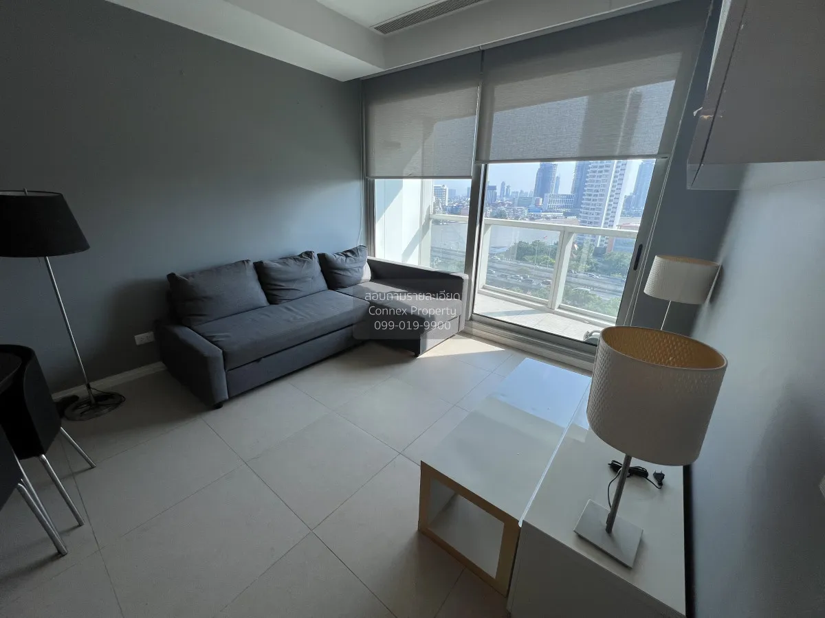 FOR RENT condo , The River , BTS-Saphan Taksin , Khlong Ton Sai , 1
