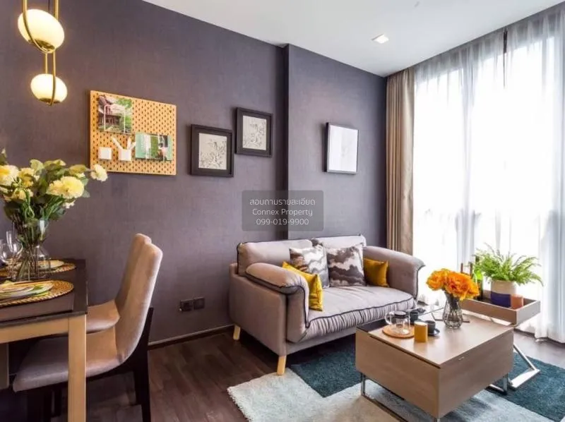 FOR RENT condo , The Line Asoke - Ratchada , MRT-Phra Ram 9 , Din 2