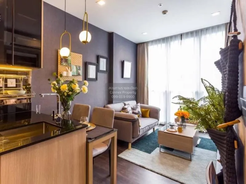 FOR RENT condo , The Line Asoke - Ratchada , MRT-Phra Ram 9 , Din