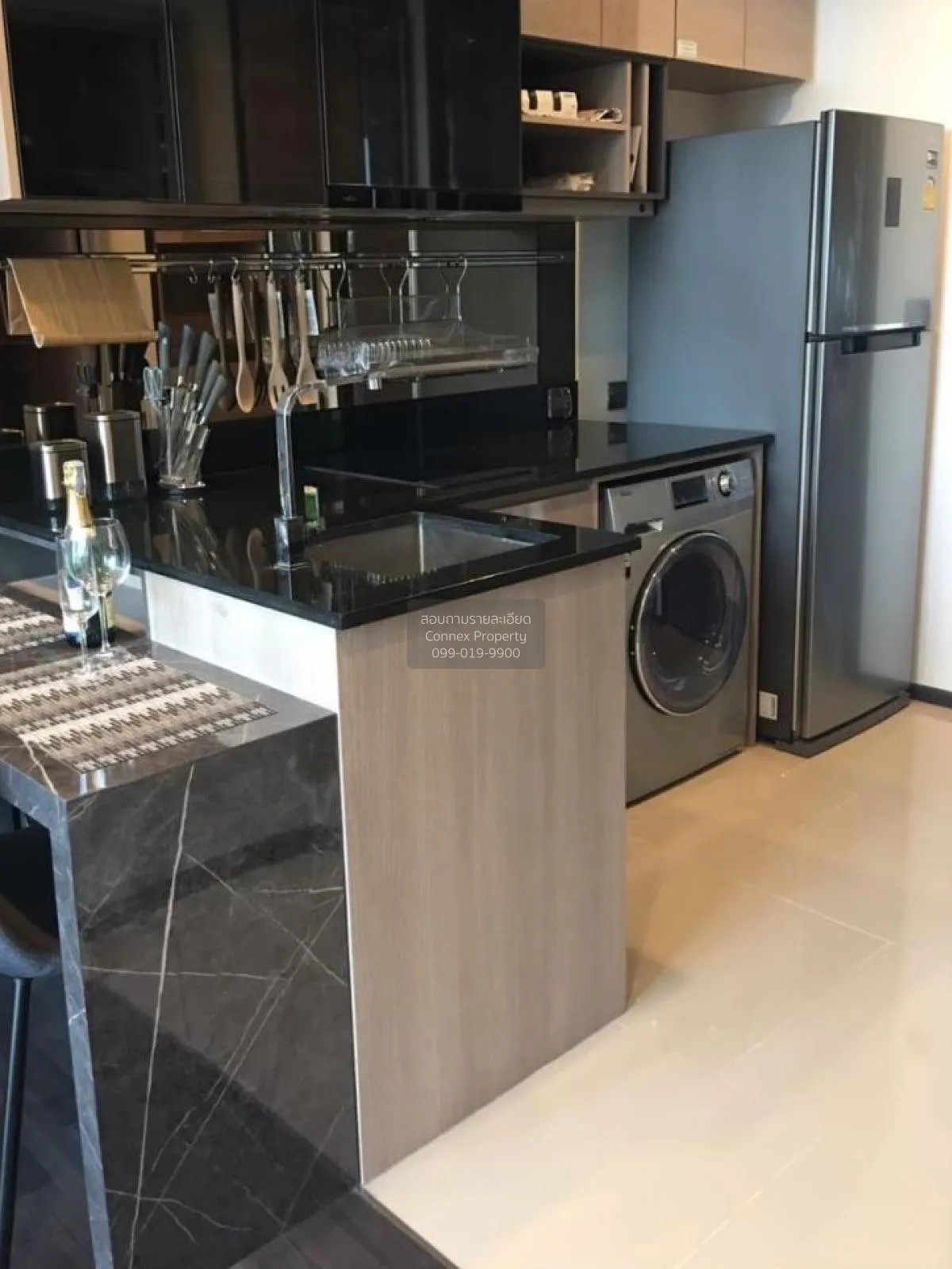 FOR RENT condo , The Line Asoke - Ratchada , MRT-Phra Ram 9 , Din 4