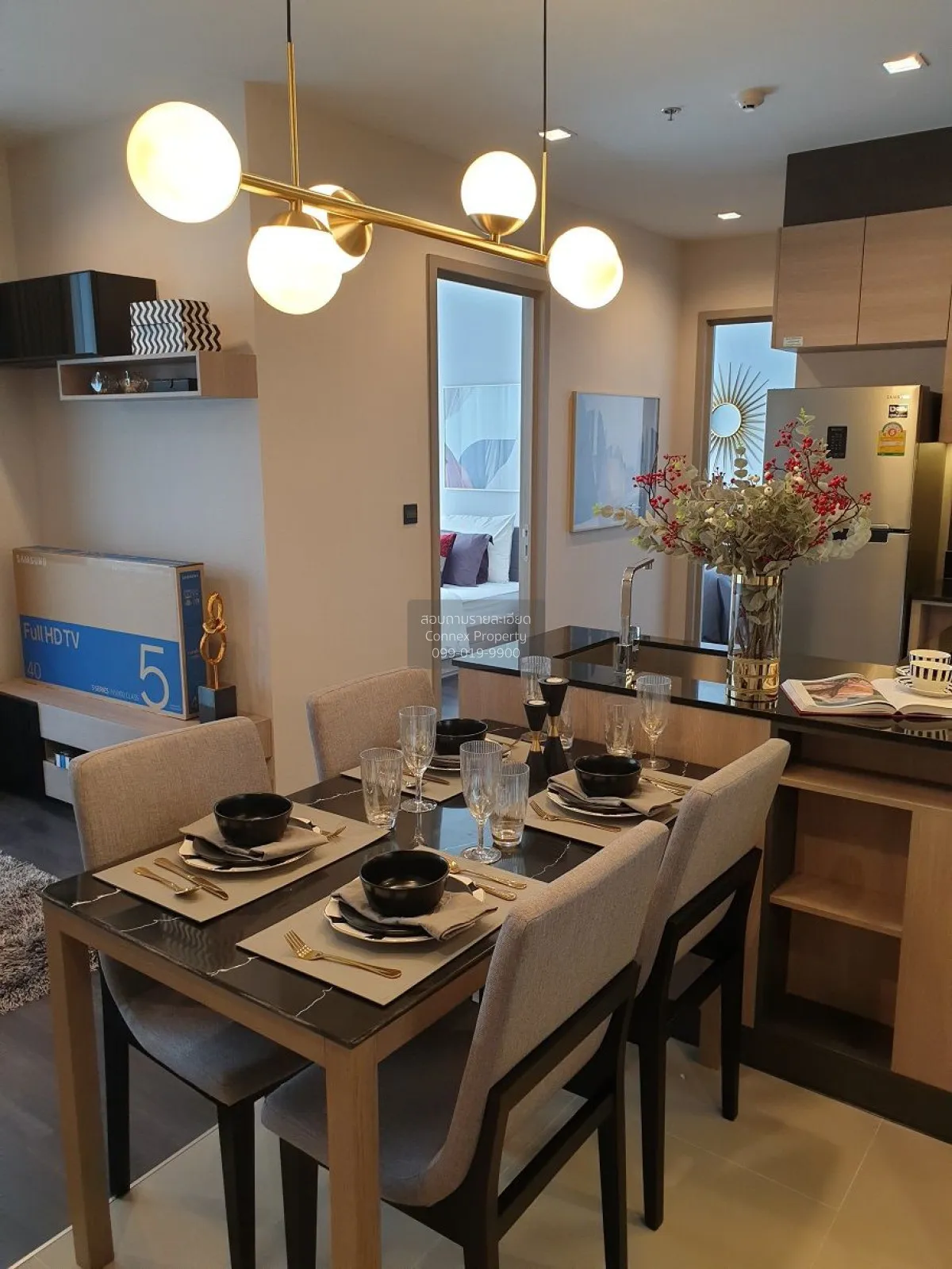 For Sale Condo , The Line Asoke - Ratchada , MRT-Phra Ram 9 , Din 3
