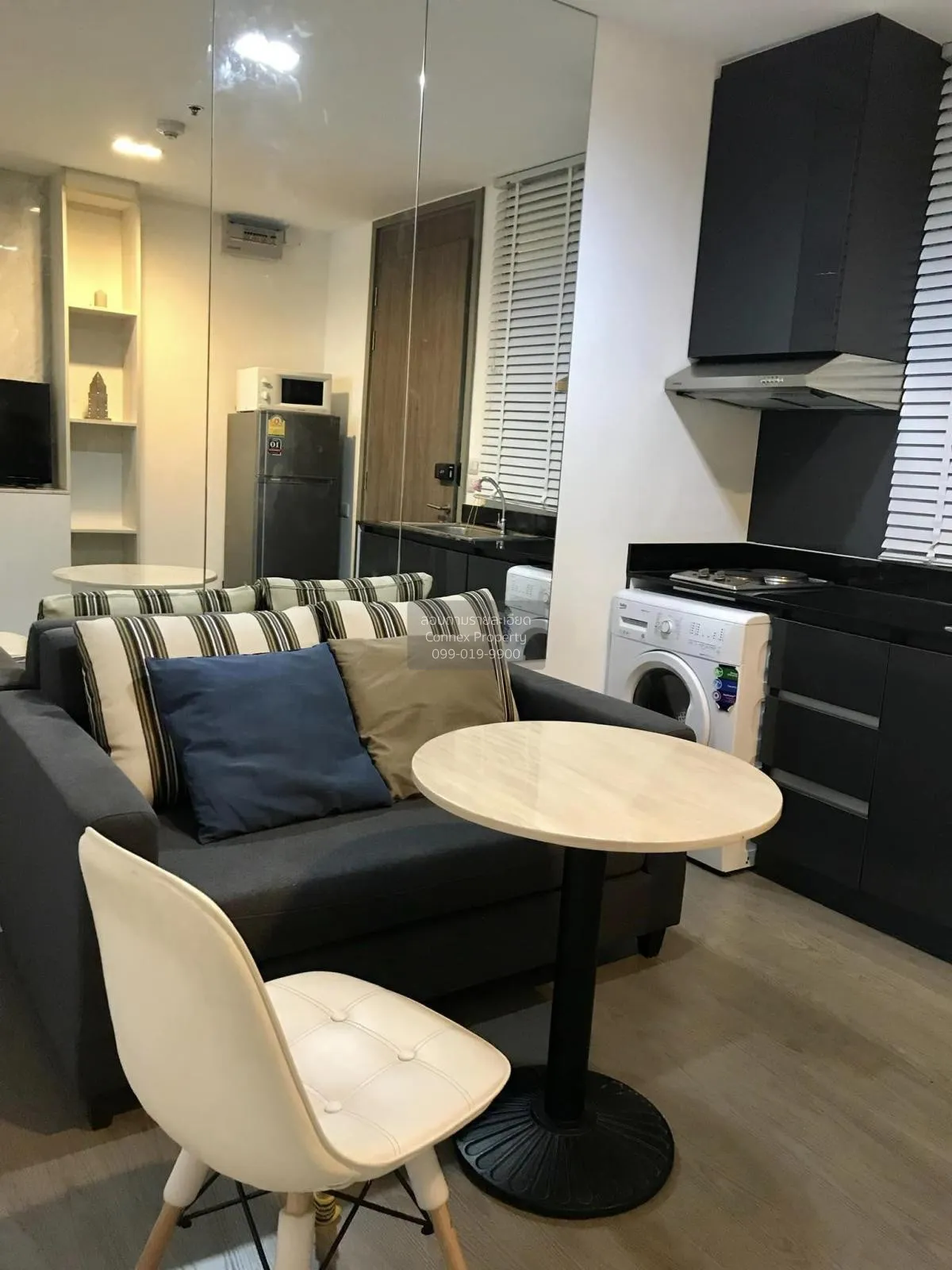 FOR RENT condo , A Space ID Asoke-Ratchada , MRT-Phra Ram 9 , Din 1