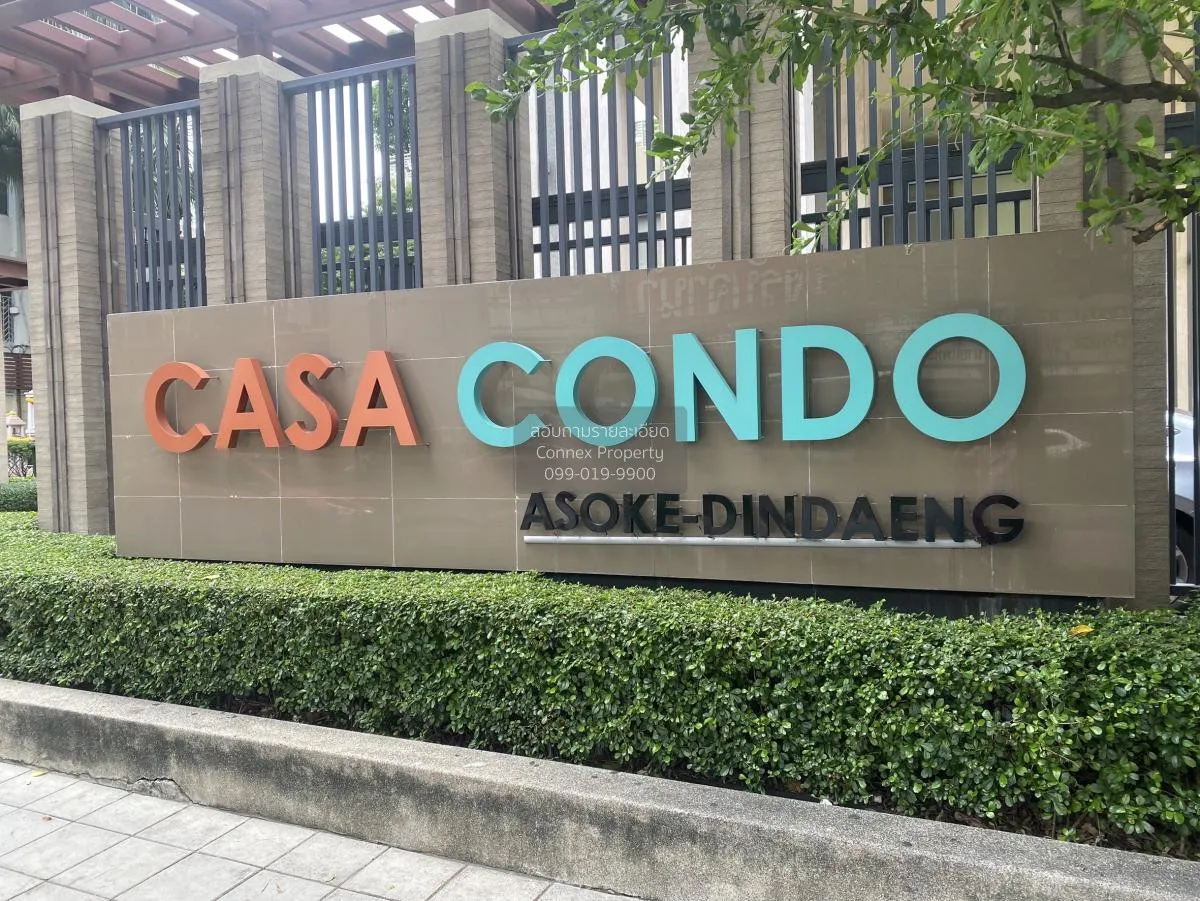 For Rent Condo , Casa Condo Asoke-Dindaeng , MRT-Phra Ram 9 , Din