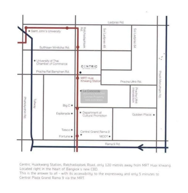FOR SALE condo , Centric Ratchada - Huaikwang , MRT-Huai Khwang ,