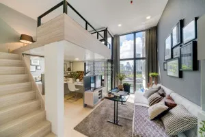 ขายคอนโด  ชีวาทัย เรสซิเดนซ์ อโศก ดูเพล็กซ์ MRT-พระราม 9 มักกะสัน เขต ราชเทวี กรุงเทพ CX-36600