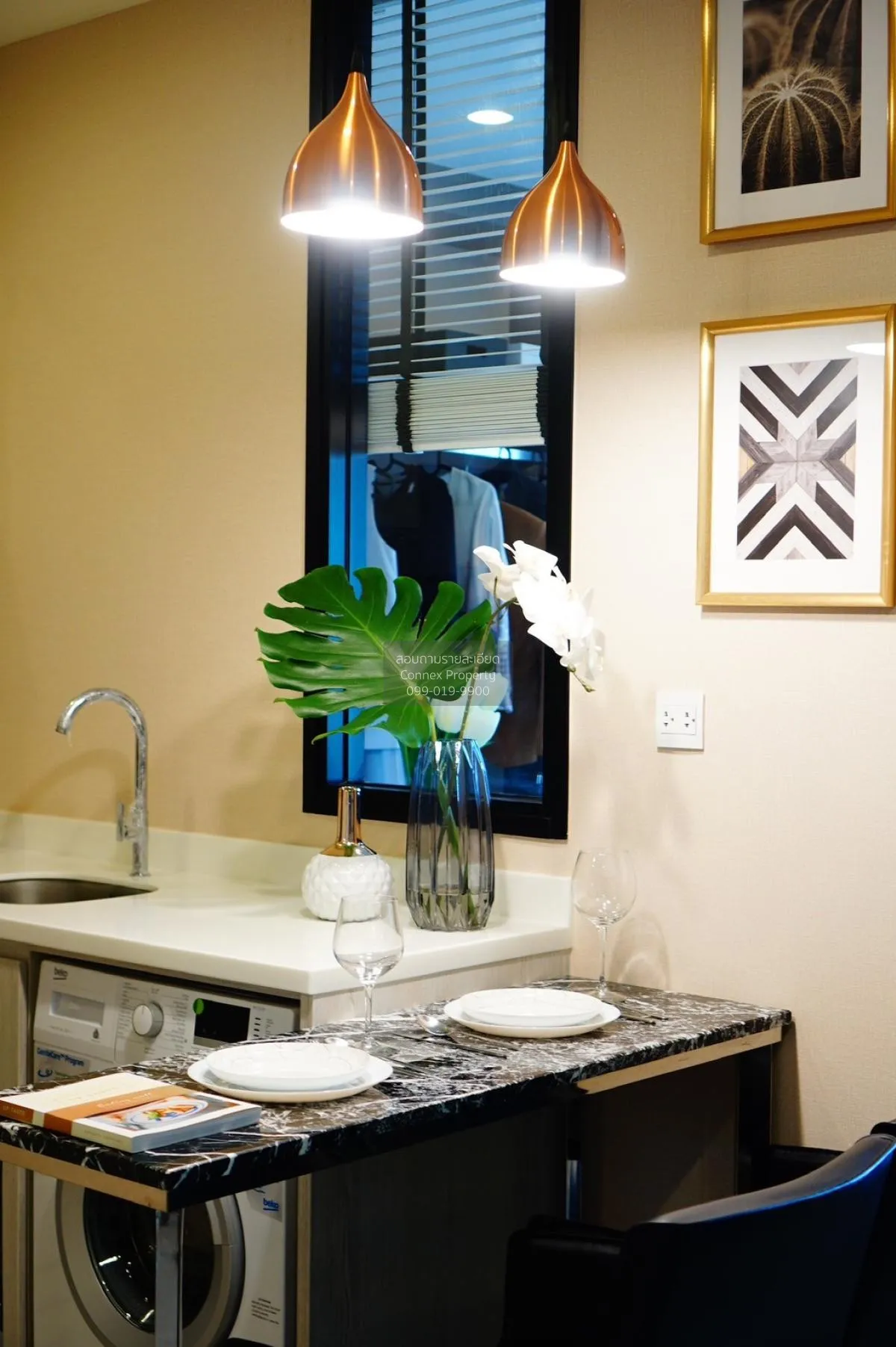 FOR RENT condo , Life Asoke , MRT-Phetchaburi , Bang Kapi , Huai  4