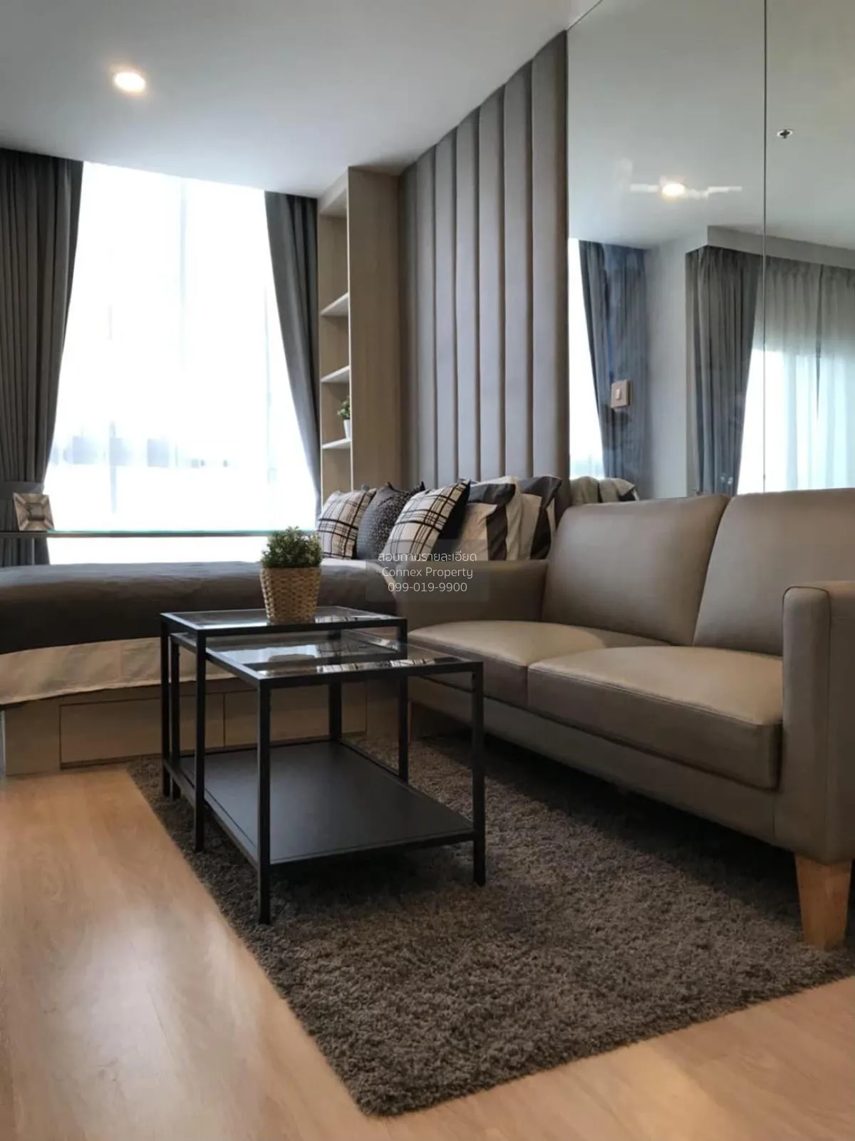 FOR RENT condo , Noble Revolve Ratchada , MRT-Thailand Cultural C 3