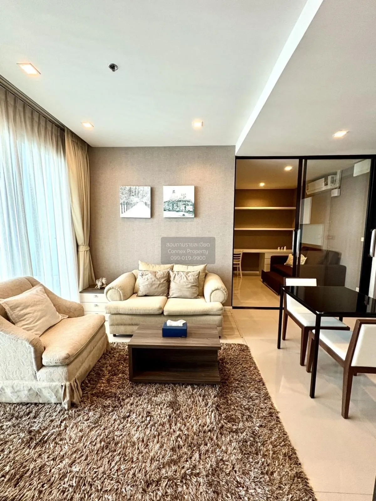 FOR RENT condo , Quinn Ratchada 17 , MRT-Sutthisan , Din Daeng ,  2