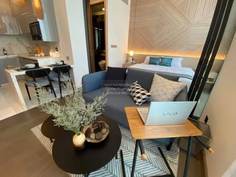 FOR RENT condo , The Esse at Singha Complex , MRT-Phetchaburi , B 4
