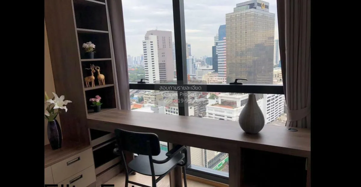 FOR RENT condo , Ashton Chula-Silom , MRT-Sam Yan , Si Phraya , B