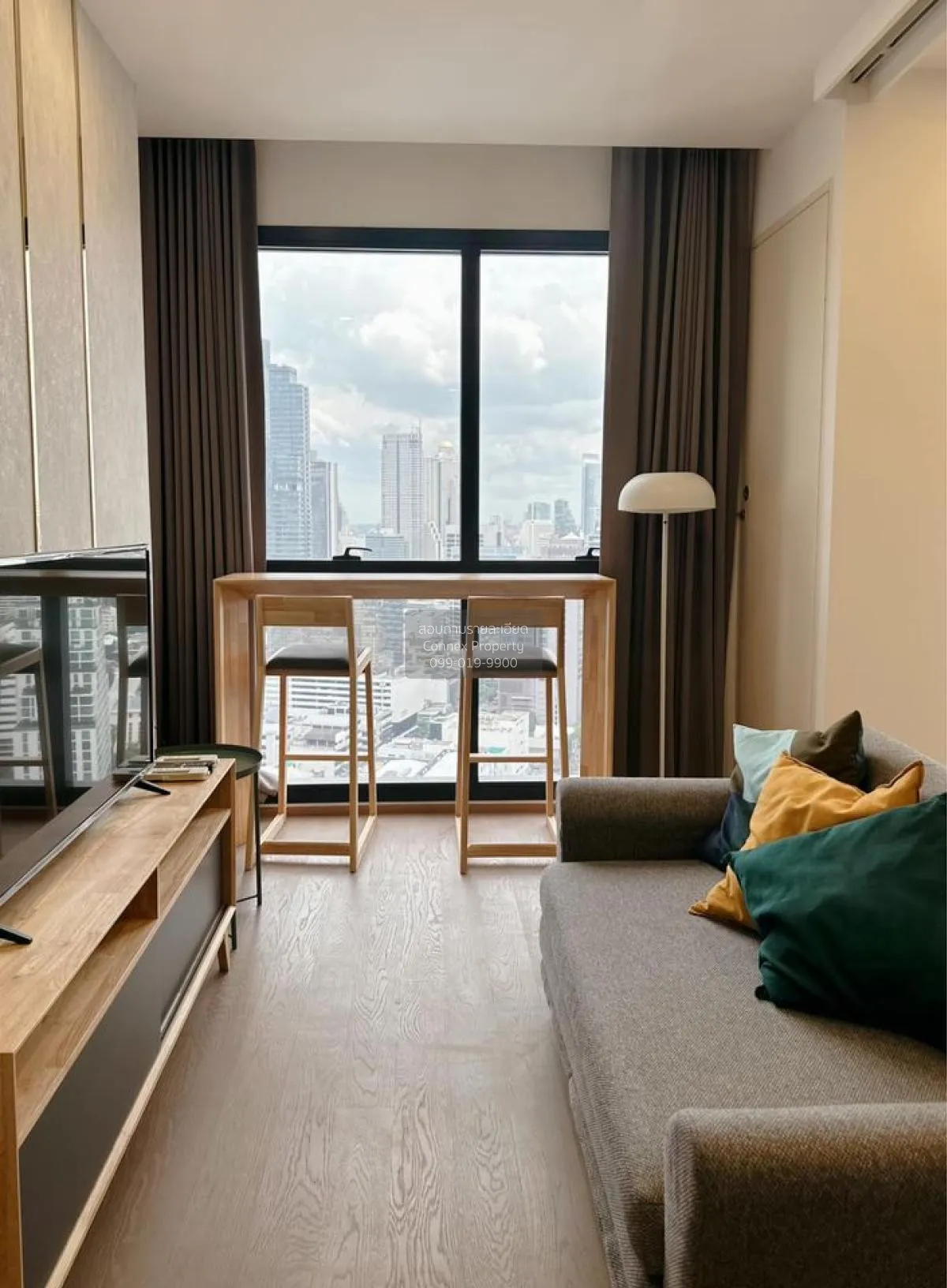FOR RENT condo , Ashton Chula-Silom , MRT-Sam Yan , Si Phraya , B 2
