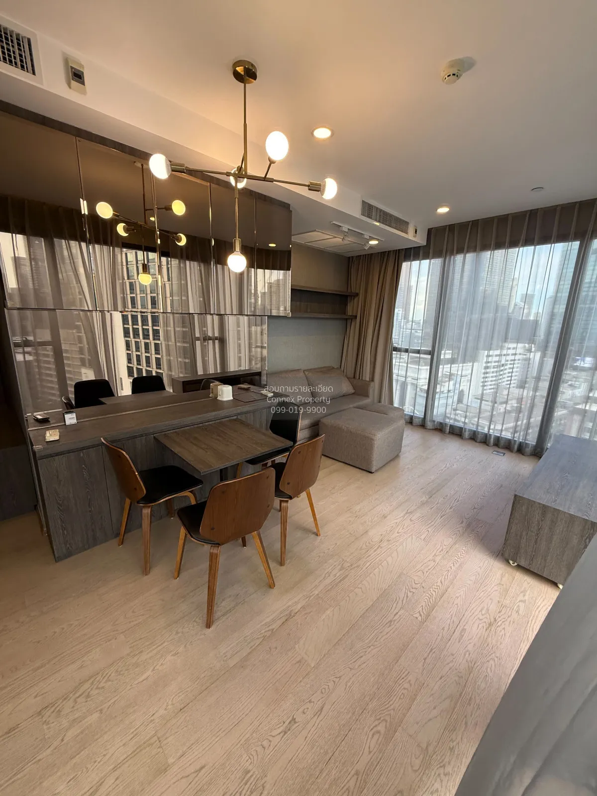 FOR RENT condo , Ashton Chula-Silom , MRT-Sam Yan , Si Phraya , B 1