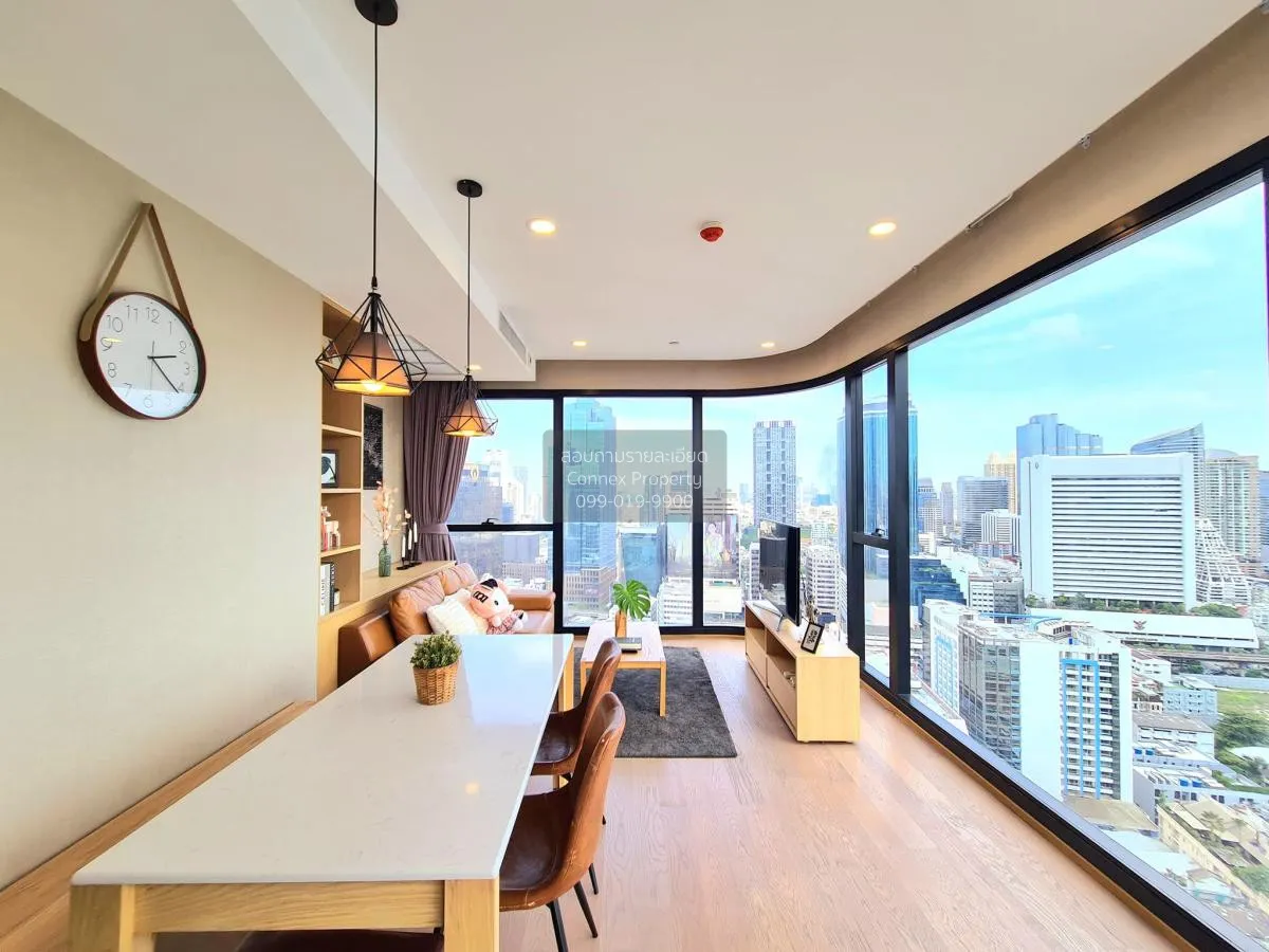 FOR RENT condo , Ashton Chula-Silom , MRT-Sam Yan , Si Phraya , B 4