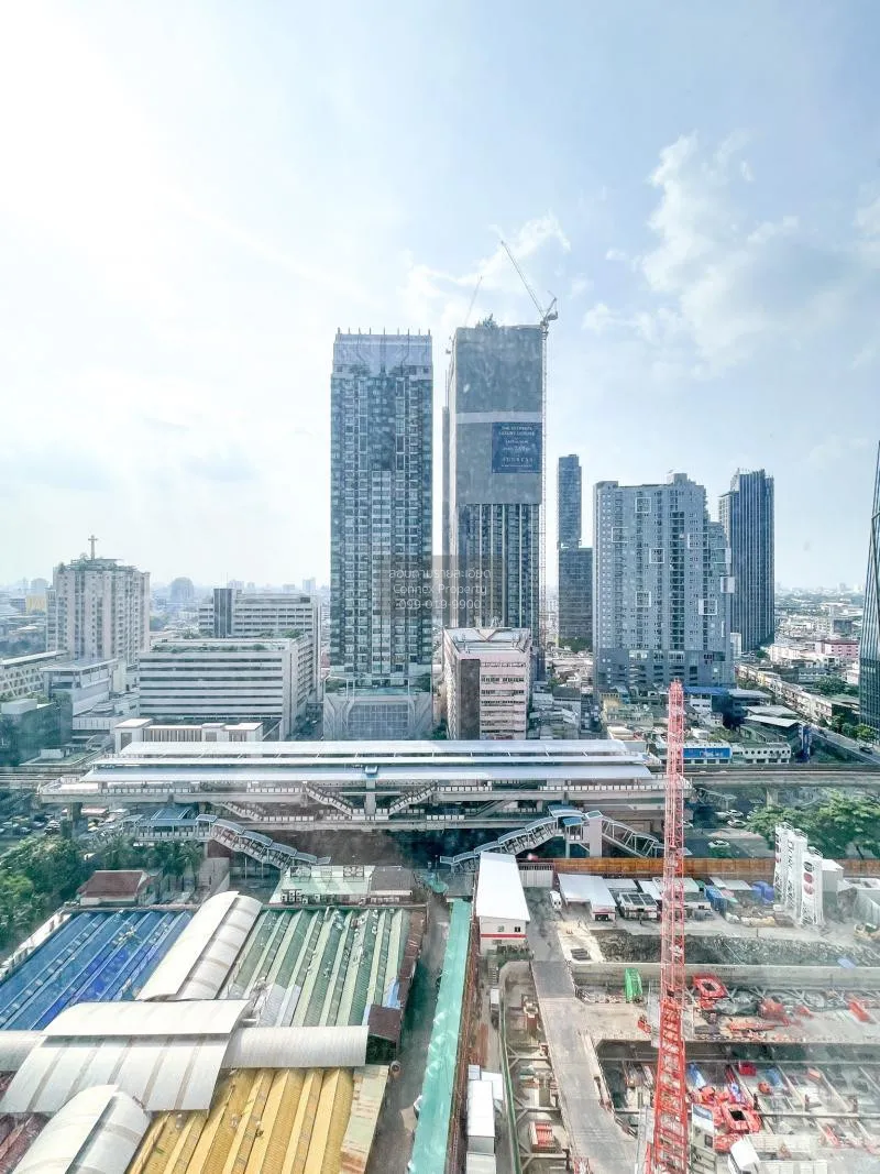 FOR RENT condo , Baan klang krung Siam Pathumwan , BTS-Ratchathew