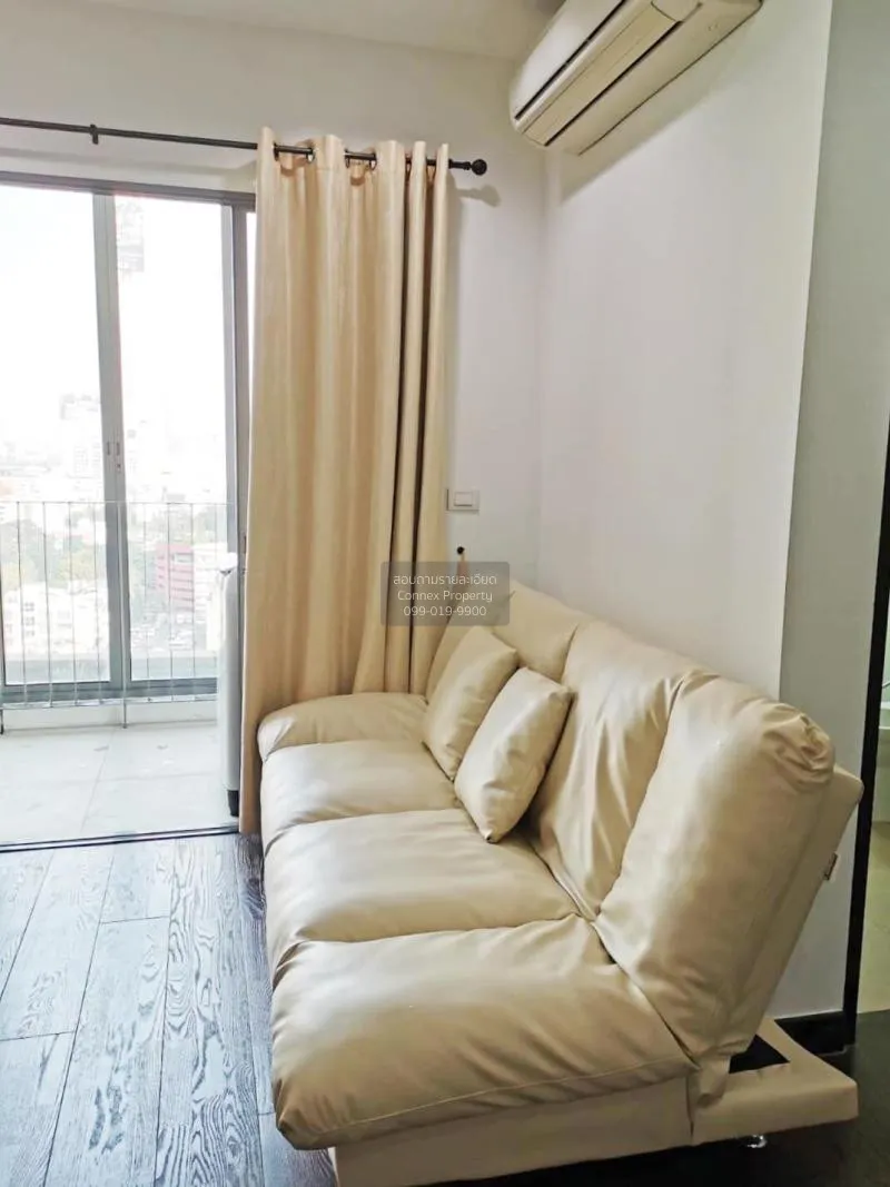 FOR RENT condo , Ideo Q Phayathai , nice view , high floor , BTS- 3