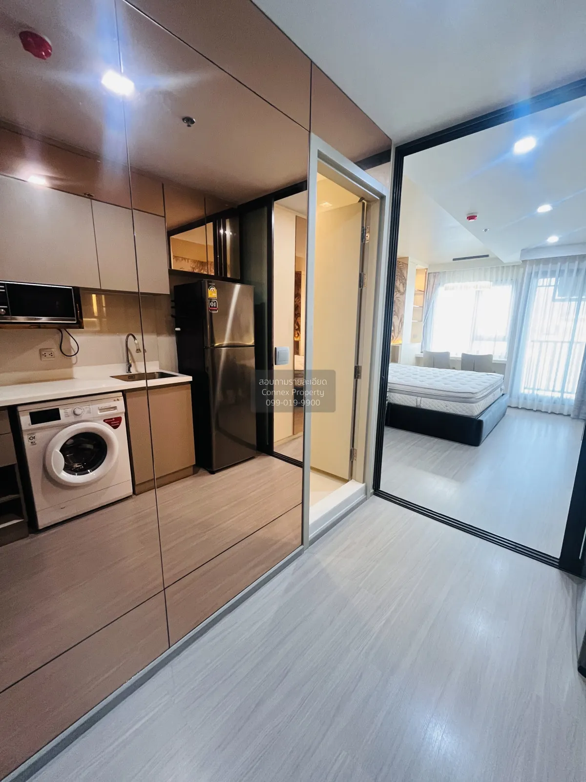 FOR RENT condo , Life Ladprao , nice view , high floor , BTS-Ha Y