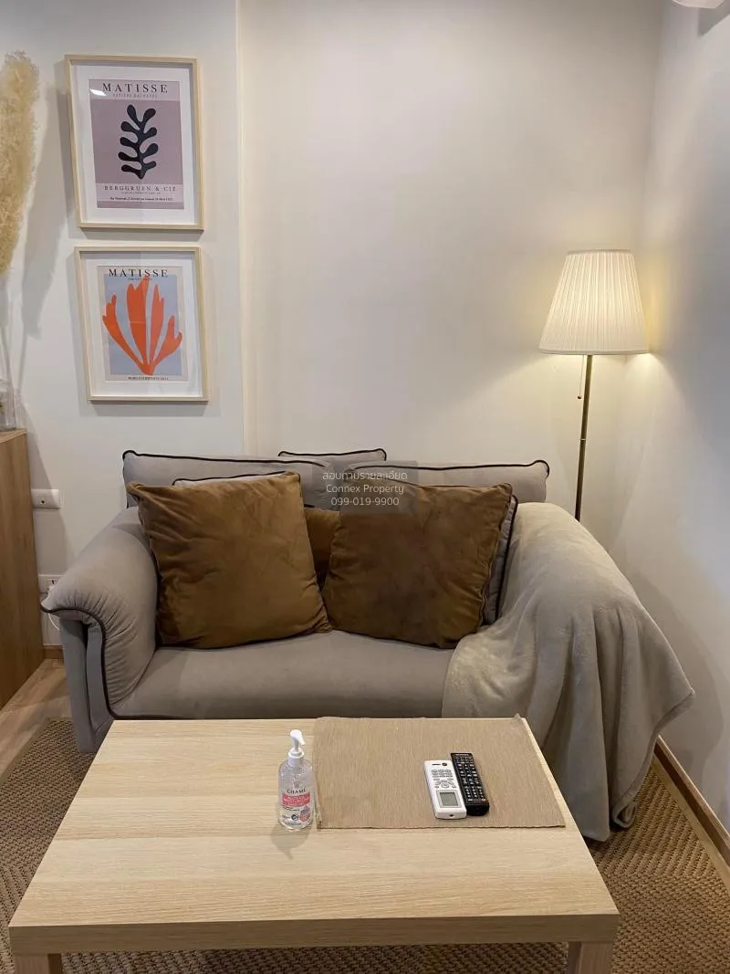 FOR RENT condo , The Base Garden Rama 9 , nice view , high floor  2