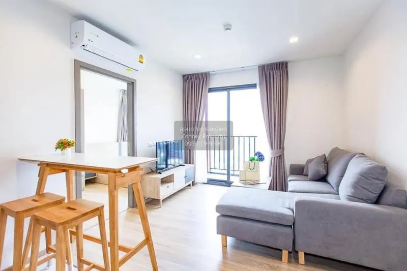 FOR RENT condo , The Base Garden Rama 9 , nice view , high floor  2