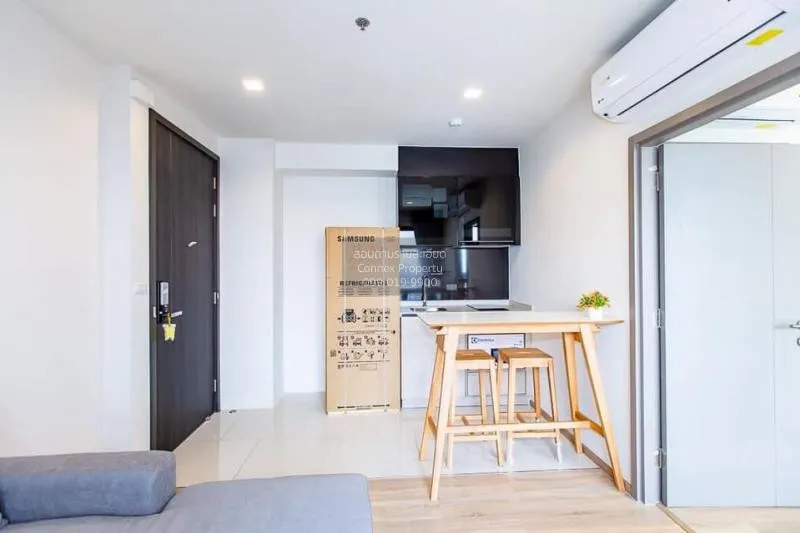 FOR RENT condo , The Base Garden Rama 9 , nice view , high floor  4