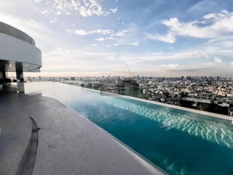 FOR RENT condo , Life Asoke - Rama 9 , nice view , high floor , r