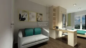 เช่าคอนโด  ไลฟ์ อโศก ไฮป์ พระราม 9 MRT-พระราม 9 มักกะสัน เขต ราชเทวี กรุงเทพ CX-53365