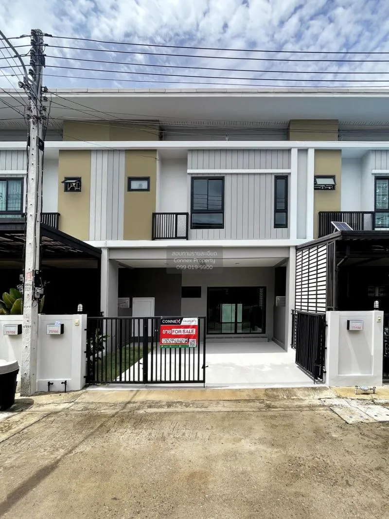 FOR SALE townhome , The Modish Ratchapruek - Kanjanapisek , wide 
