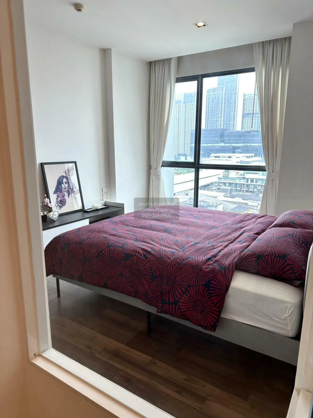 FOR RENT condo , The Room Sukhumvit 62 , high floor , BTS-Punnawi