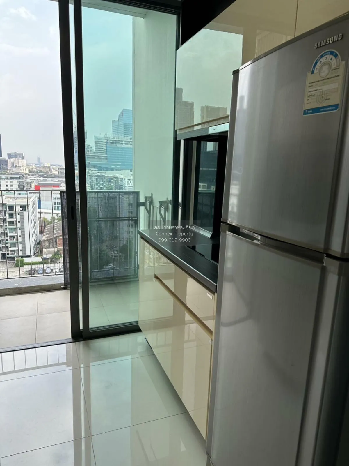 FOR RENT condo , The Room Sukhumvit 62 , high floor , BTS-Punnawi
