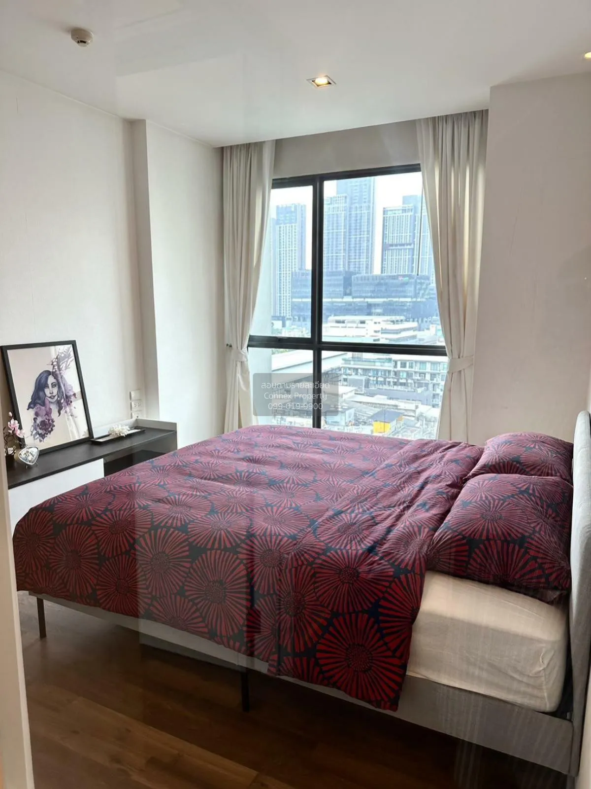 FOR RENT condo , The Room Sukhumvit 62 , high floor , BTS-Punnawi