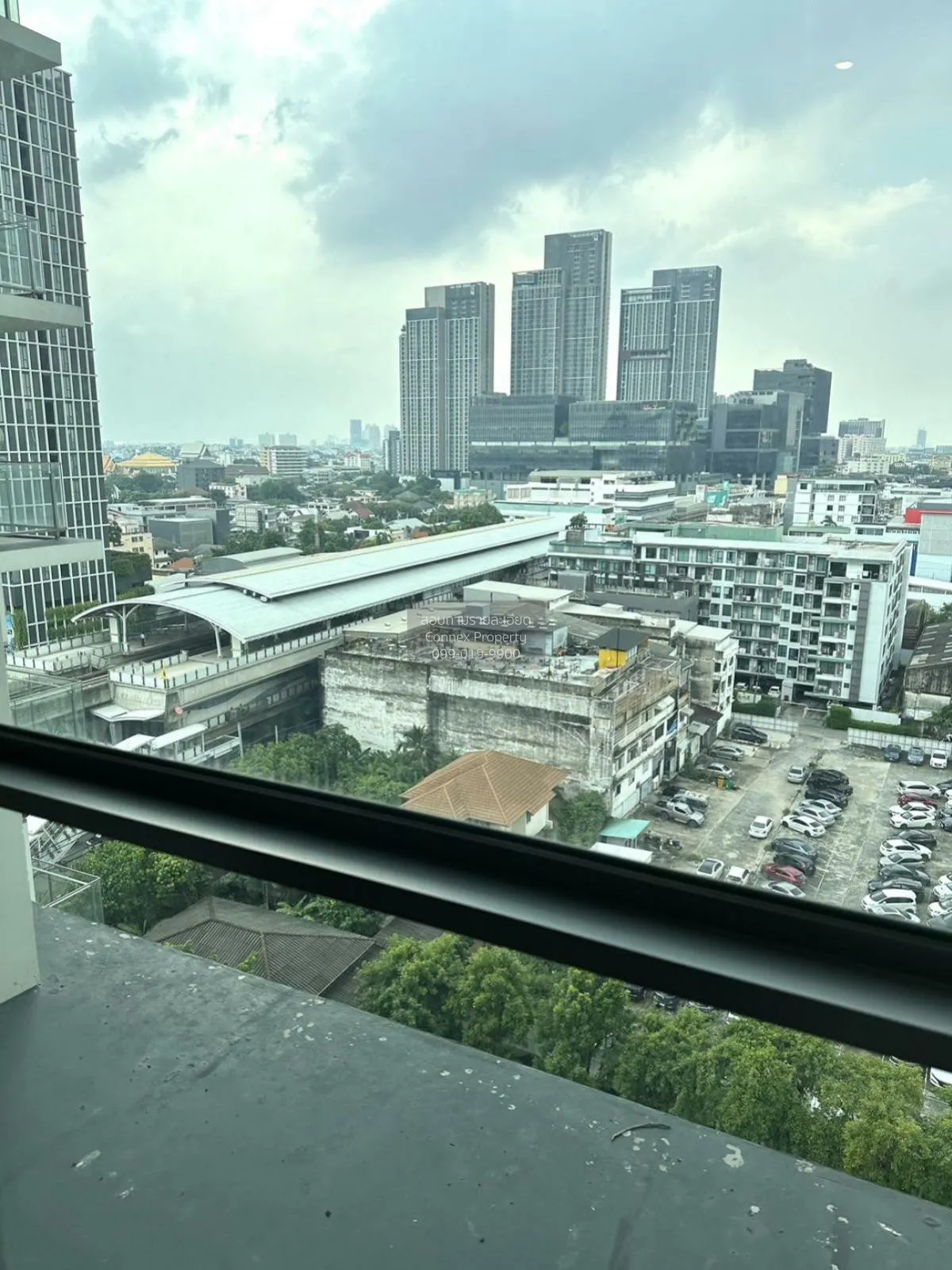 FOR RENT condo , The Room Sukhumvit 62 , high floor , BTS-Punnawi