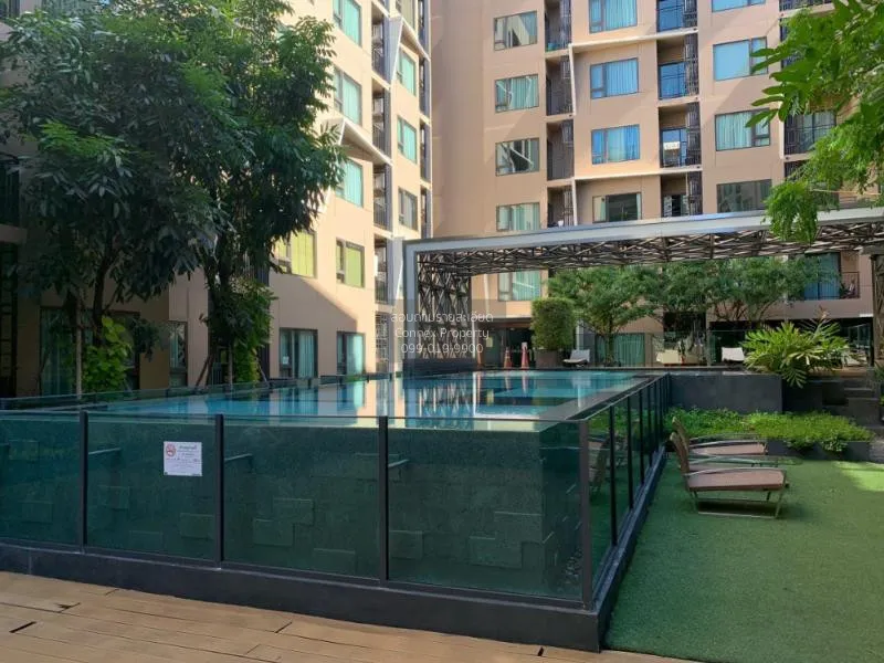 For rent, Condolette Pixel Sathorn studio room 1, floor 23 sq.m.,