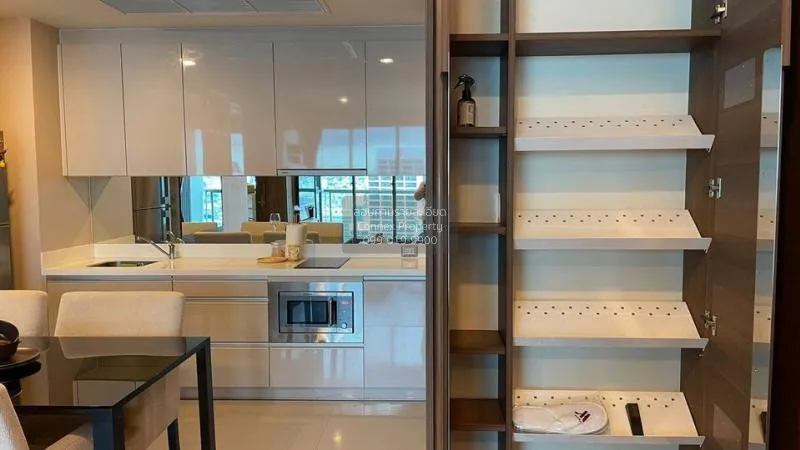 FOR RENT condo , The Address Sathorn , nice view , high floor , B