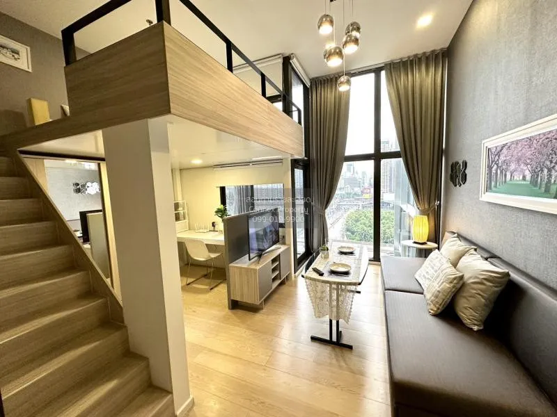 FOR RENT condo , Chewathai Residence Asoke , Duplex , MRT-Phra Ra 1