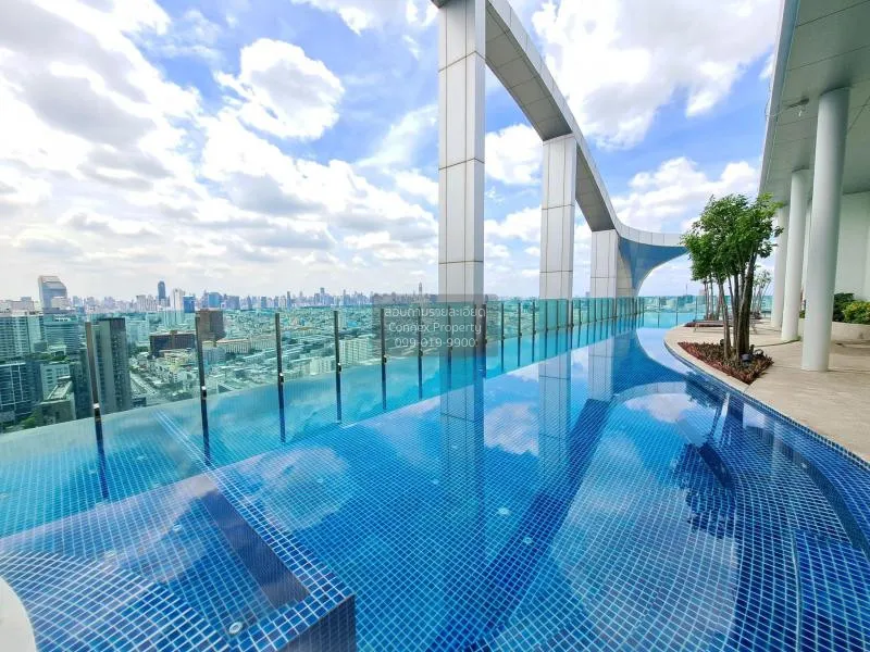 FOR RENT condo , Life Ratchadapisek , nice view , high floor , MR